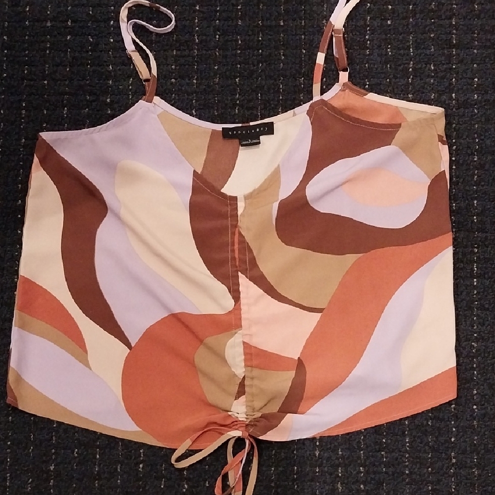 Sanctuary Multi Color Tank Top. Size Large